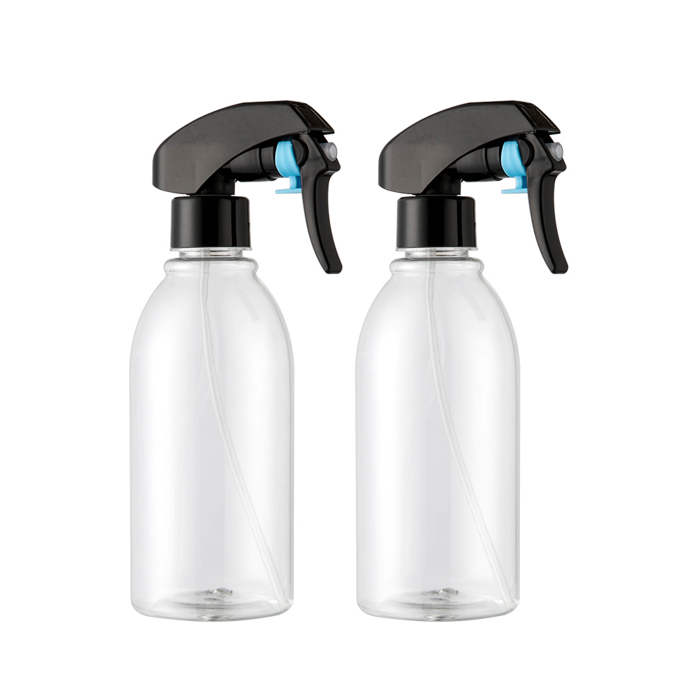 新款厂家直销手扣式花王喷头家居喷雾器清洁园艺浇花草300ML白底实物图