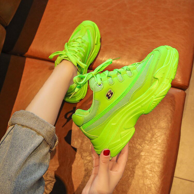 运动鞋厚底鞋细节图