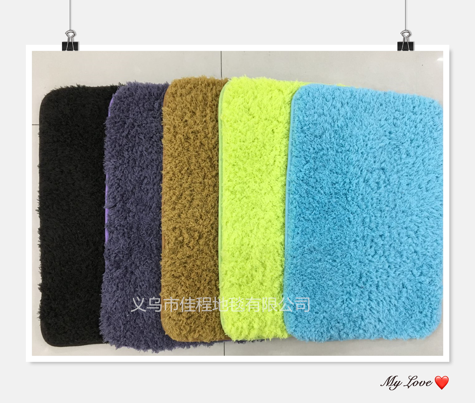 0.7cm thick Arctic fleece floor mat carpet, Arctic fleece absorbent anti-slip mat bed mat, foot mat, floor mat carpet, 40*60cm details Picture