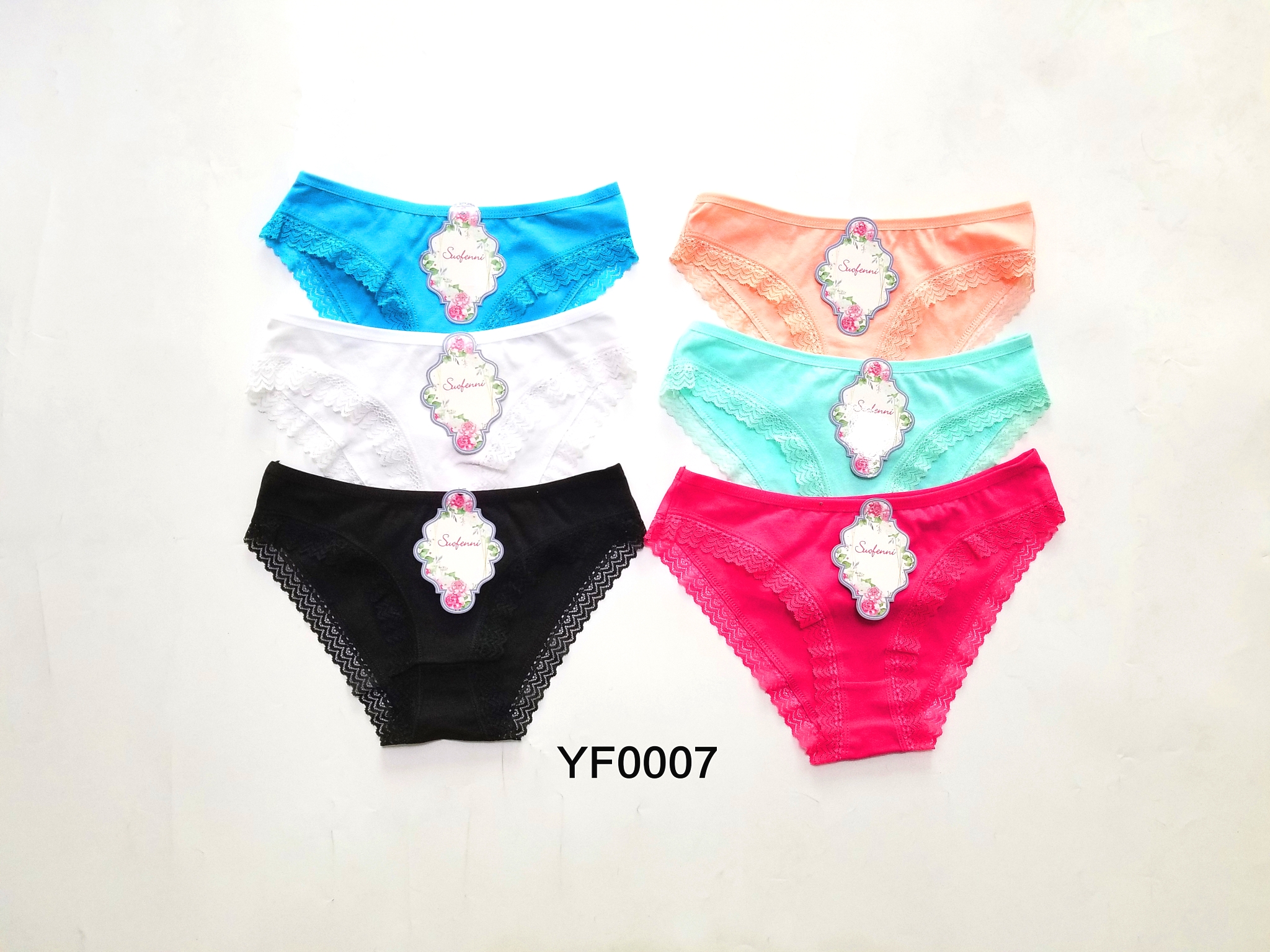 Export cotton underwear for women, lace underwear for girls, printed triangle pants, mommy pants, and boxer pants