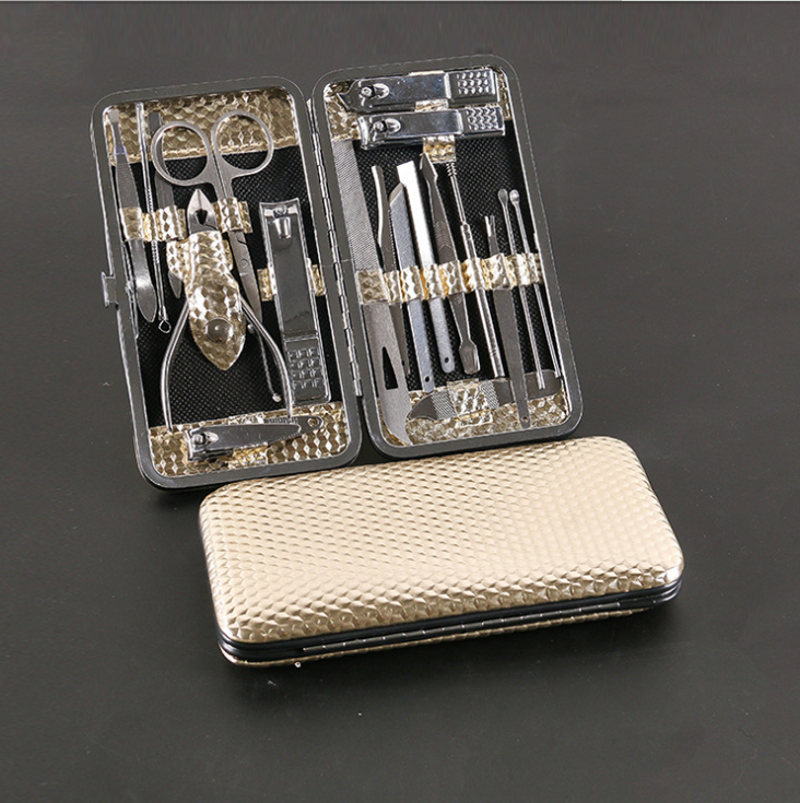 Nail clipper 19 sets nail clippers Nail clipper file eyebrow clipper beauty nail care kit