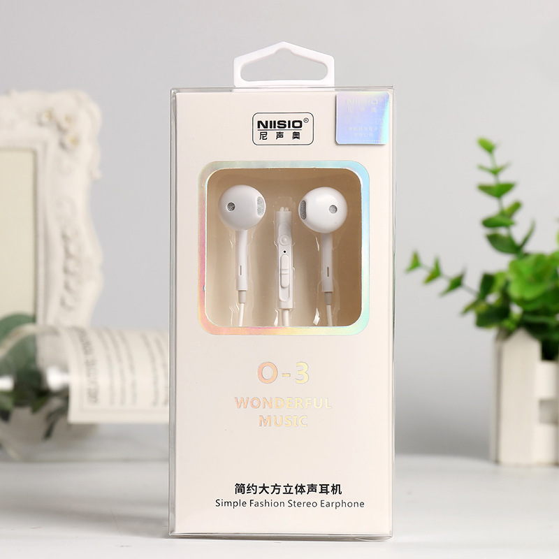 Nisao O-3 original voice earphones Stereo in-ear music earphones MP3 computer mobile phone universal earphones details Picture