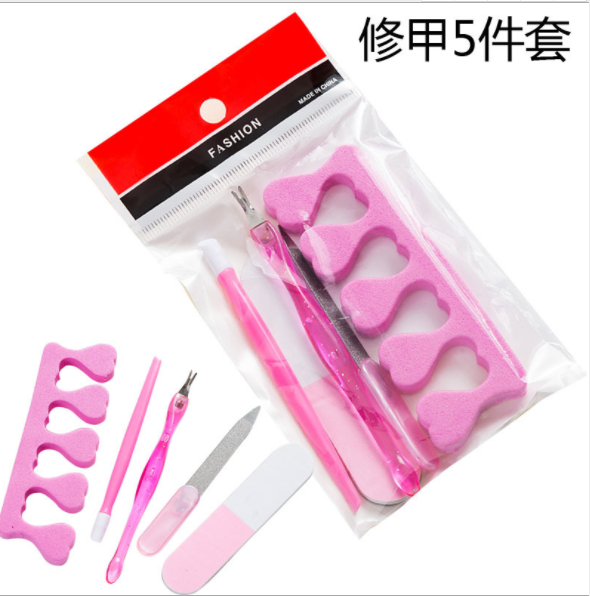 Nail Tool Set Complete Nail Polish Polish Polish Bar Beginners Basic Manicure file bar