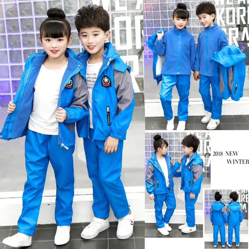 School uniform, three-proof and warm winter clothing details Picture