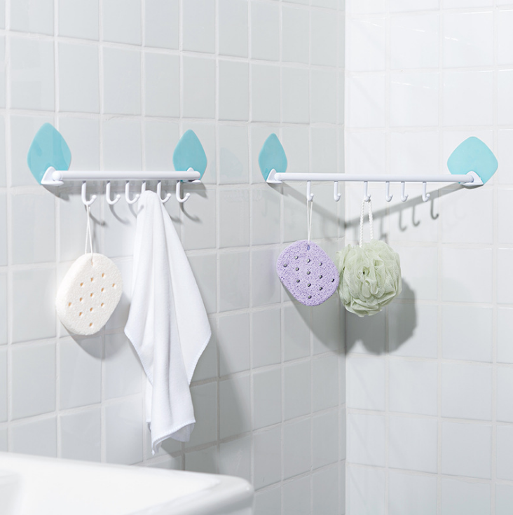 Traceless adhesive hook Strong suction cup hook Bathroom wall traceless nail free hook Kitchen bathroom