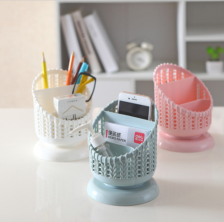 A simple and fashionable home storage box for autumn, featuring a pp material pen holder and a creative, compact desktop organization box Specification image
