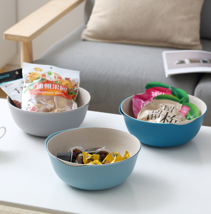 简约时尚家用沥水篮 多功能实用厨房系洗菜工具 创意轻松方便果篮产品图