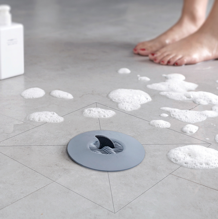Kitchen sink, sink, bathroom sink, anti-clogging filter, creative shark fin floor drain wholesale Application Scenario