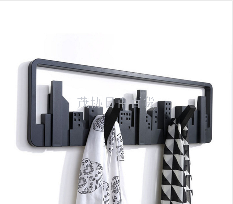 Fashion garden creative wall hanging clothes hook after the door hangers hanger groups of hooks