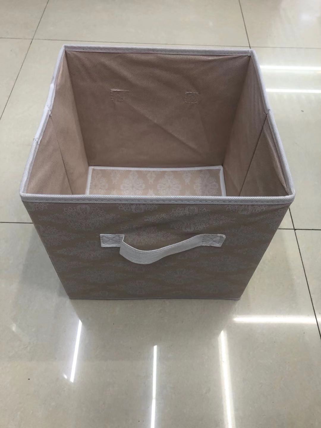 27x27x26cm 无纺布方盒收纳盒 宜家收纳盒 收纳箱 无盖收纳盒