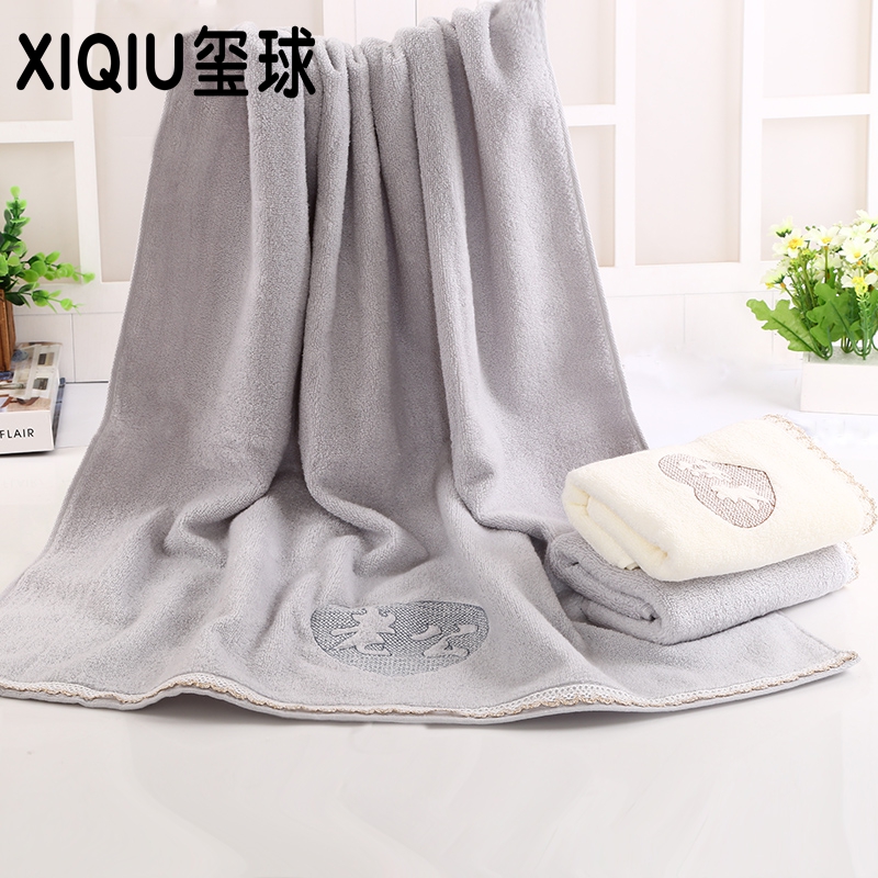 Pure Cotton Towel Texture Close Up