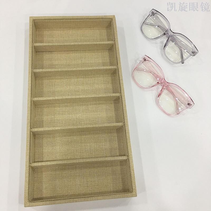 现货眼镜展示道具太阳镜展示盒珠宝首饰展示地摊收纳盒细节图