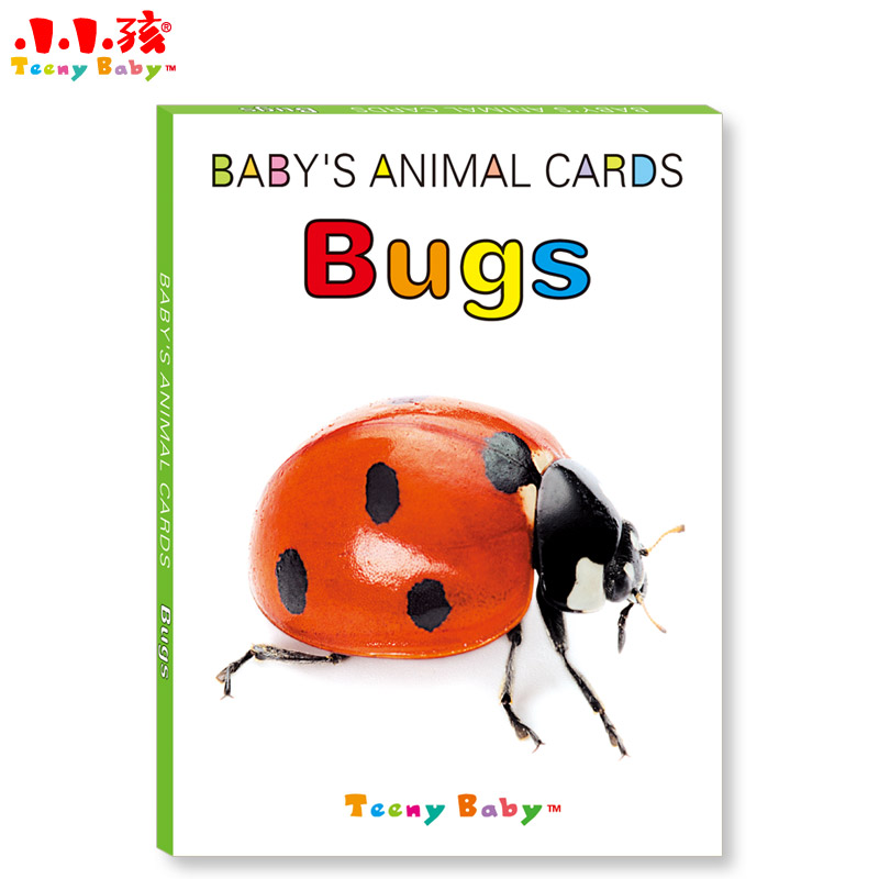 BABY' S ANIMAL CARDS 卡片白底实物图