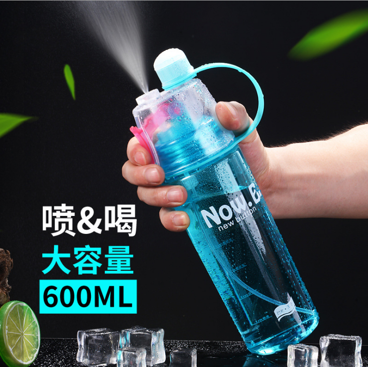 喷雾水杯实物图
