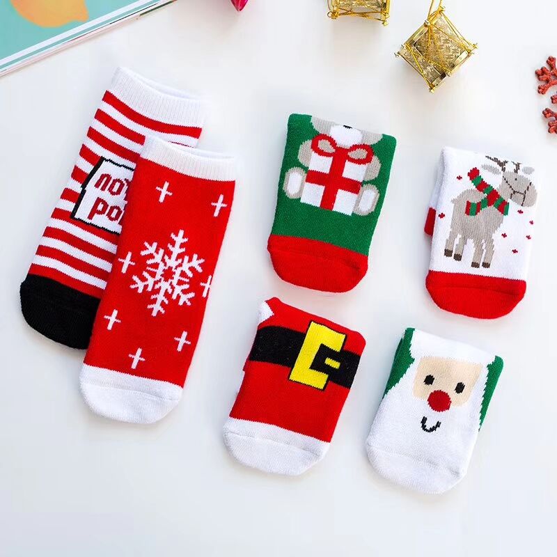 جوارب عيد الميلاد من القطن الجوارب من الجوارب Item Picture