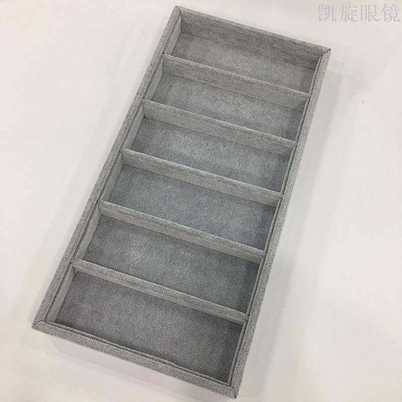 现货眼镜展示道具太阳镜展示盒珠宝首饰展示地摊收纳盒产品图