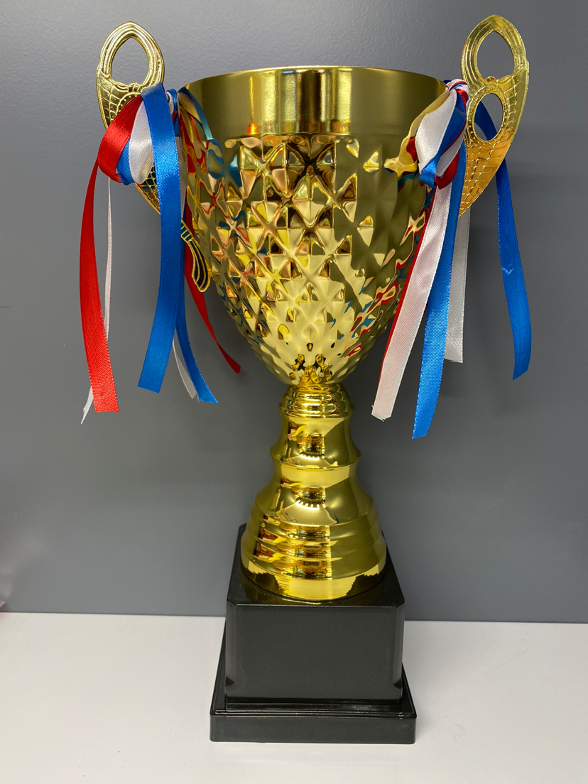 Brilliant Trophy 2020 New metal trophy manufacturers direct award competition trophy trophy high-end trophy 43CM full figure