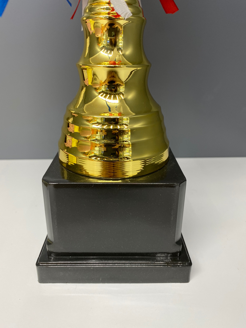 Brilliant Trophy 2020 New metal trophy manufacturers direct award competition trophy trophy high-end trophy 43CM Specification drawing
