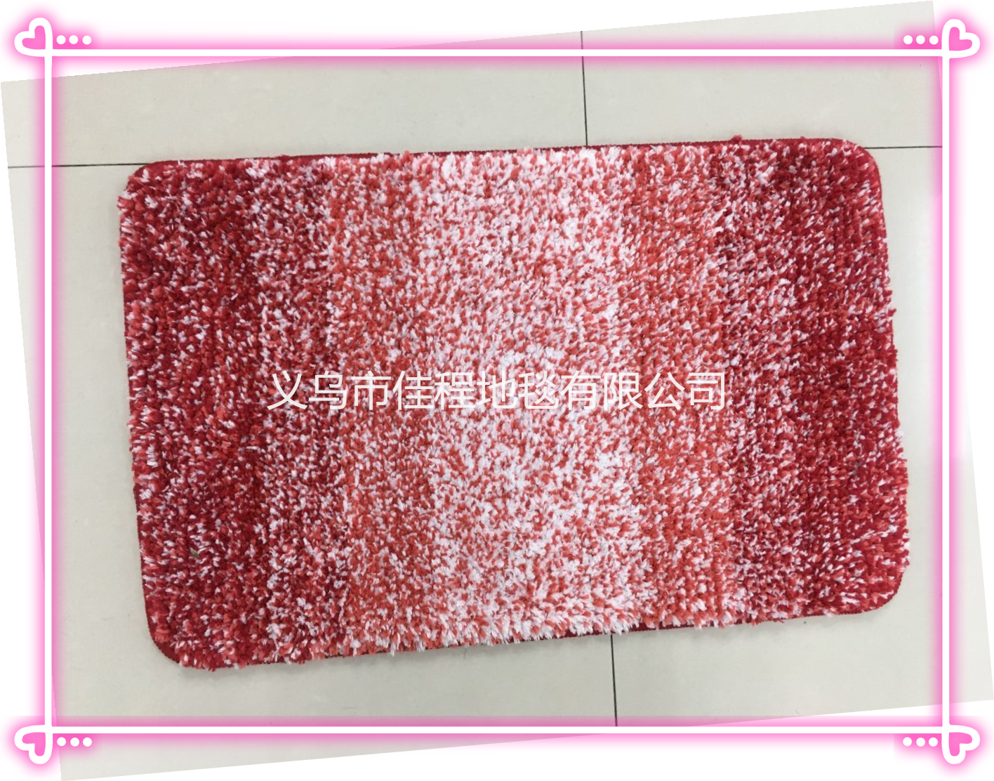 TPR bottom snowflake floor mat, super fine polyester anti-slip floor mat, foot mat, absorbent door mat, snowflake foot mat, export mat, carpet Item Picture
