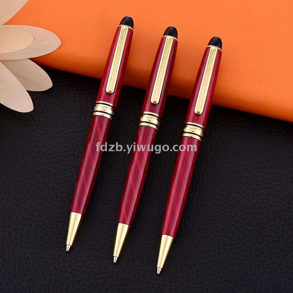 Factory direct sales of metal ballpoint pens, best-selling Japanese and Korean rotating gift pens, creative ballpoint pens details Picture