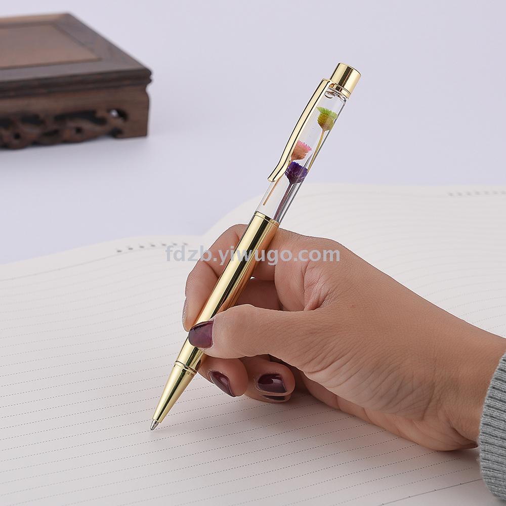 ويجري بيع الأقلام المعدنية مباشرة من قبل المصنعين بالجملة في شكل أزهار مجففة، وحقائب من الذهب الوردي details Picture