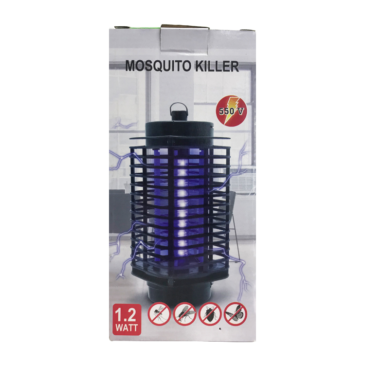 Baby mosquito repellent lamp, mosquito trap, fly-killing lamp, led non-radiation mosquito killer lamp, household electric shock photocatalyst mosquito killer