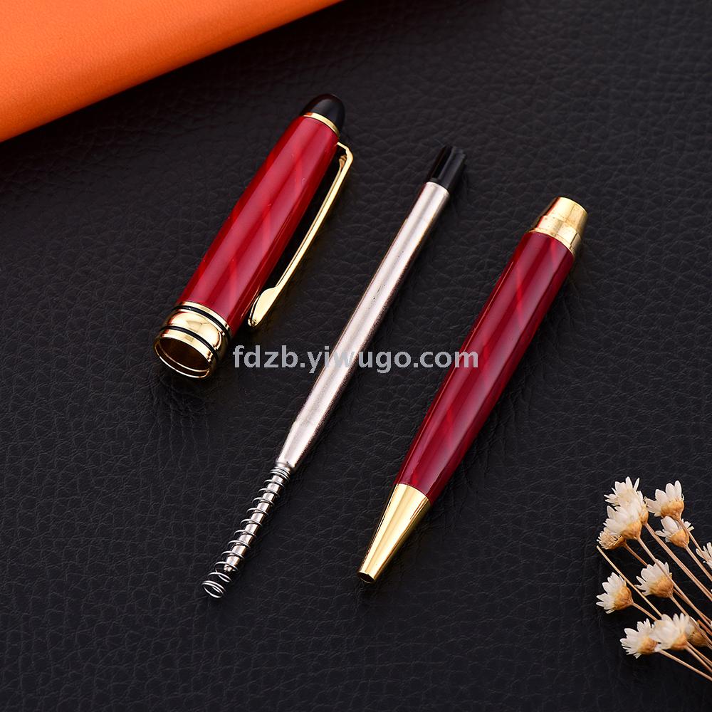 Factory direct sales of metal ballpoint pens, best-selling Japanese and Korean rotating gift pens, creative ballpoint pens Item Picture