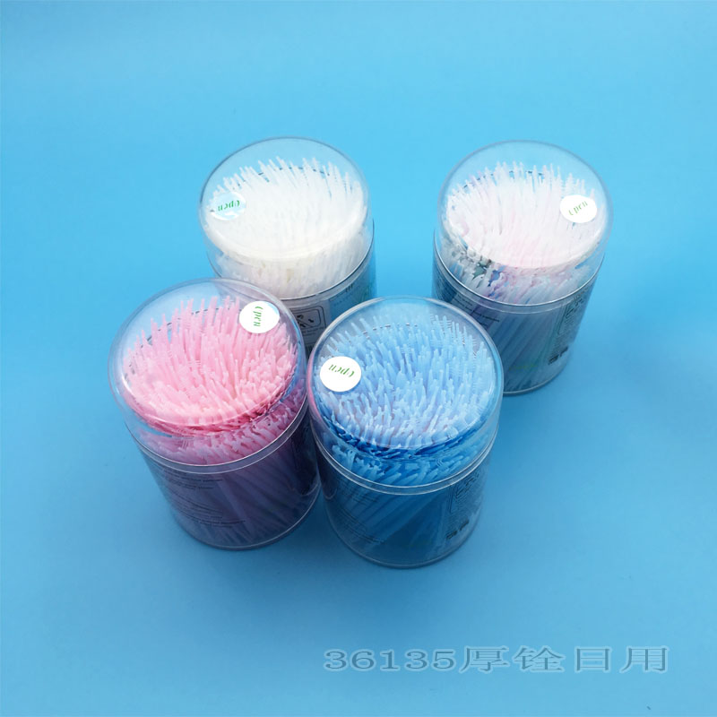 瓶装塑料牙签/带刷刺刷头产品图