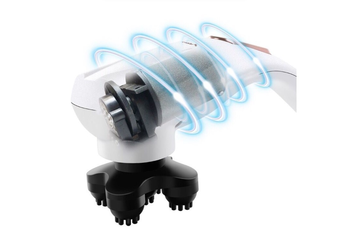 Multi-functional high-power electric instrument for tapping neck, waist and shoulder, handheld dolphin massager stick Application Scenario