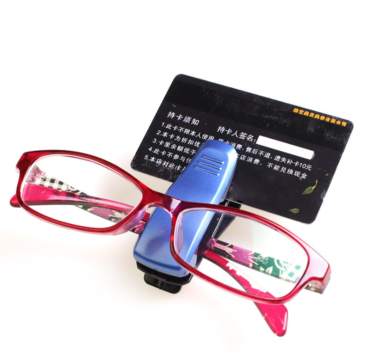 车载眼镜架汽车车用眼镜夹眼睛夹太阳镜夹子汽车装饰 汽车用品细节图