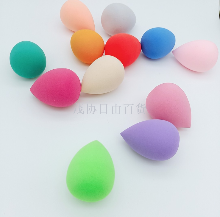 Makeup egg, beauty egg, non-latex, expands when exposed to water, skin-friendly makeup egg, gourd water drop powder puff Specification image