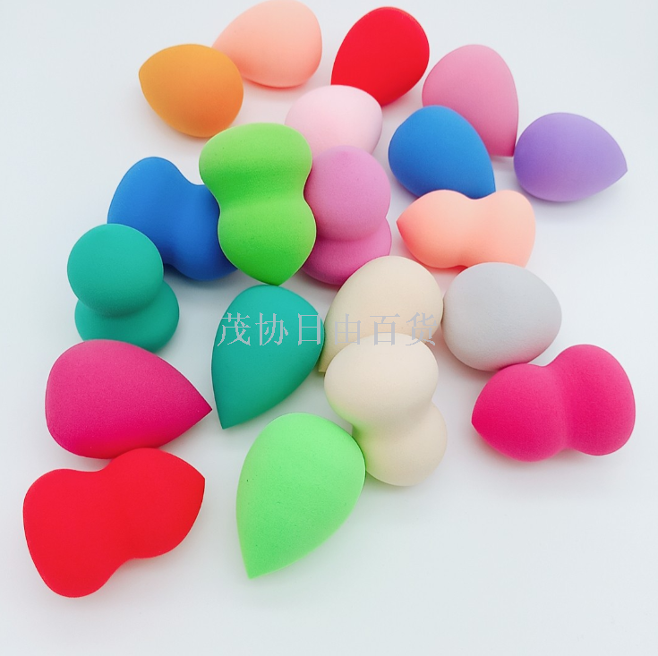 Makeup egg, beauty egg, non-latex, expands when exposed to water, skin-friendly makeup egg, gourd water drop powder puff Item Picture