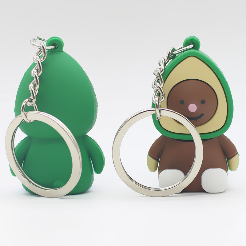 Avocado Pendant on Car Mirror