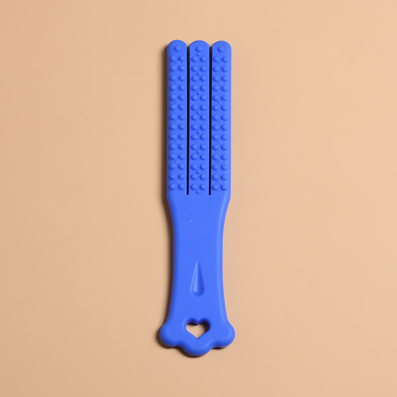 Silicone Stroke Board 135 G Meridian Stroke Rod Cervical Health Stroke Board Three Fingers Stroke Stroke Stroke Palm details Picture