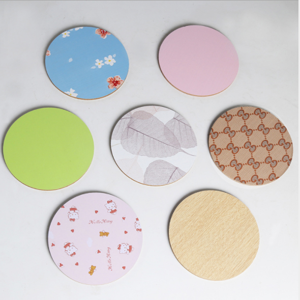 木质卡通隔热垫餐桌垫防滑锅垫创意可爱垫子茶杯垫碗垫杯垫产品图