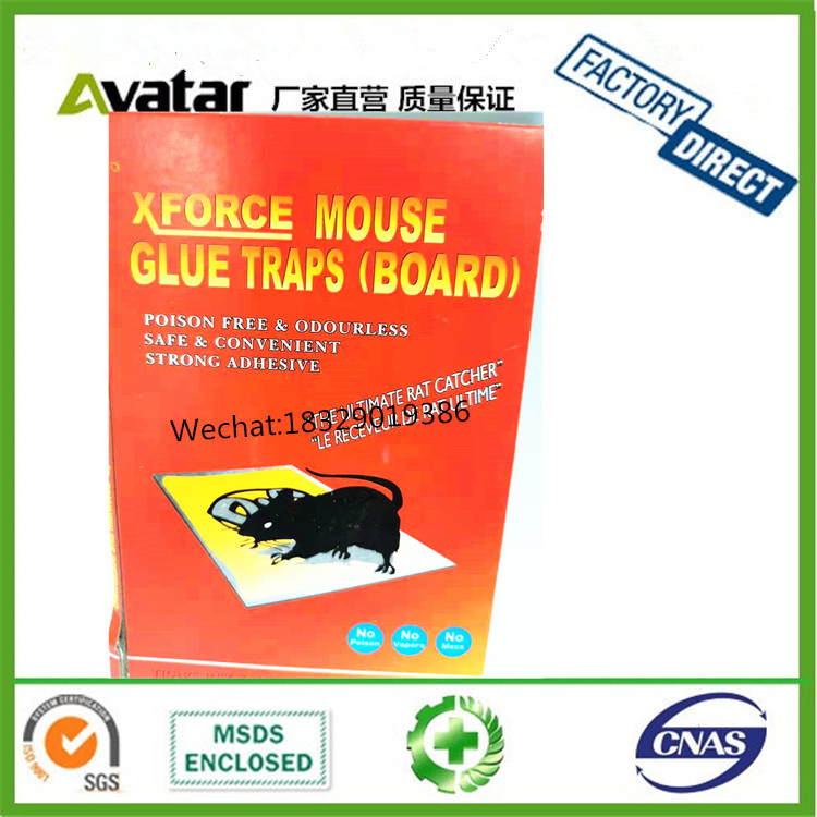 Source direct XFORCE MOUSE GLUE TRAPS Red plate thickened mouse plate plus red paper mouse glue traps