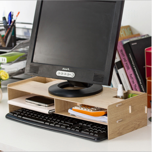 液晶显示器增高架子电脑底座支架托架桌面键盘架