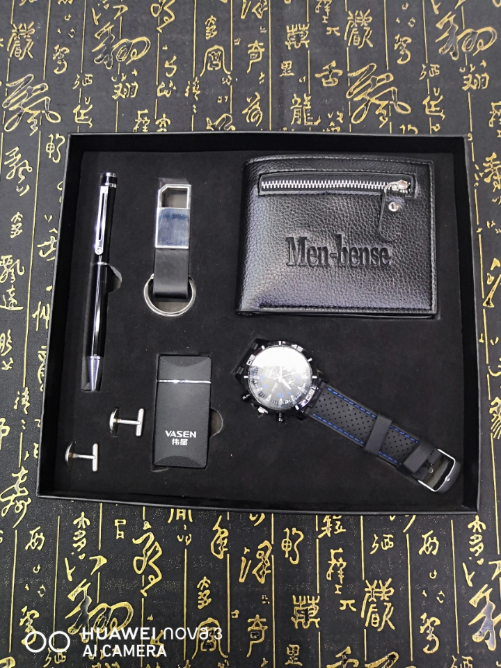 Bolso pu bolígrafo de metal encendedor de metal llavero de metal camisa gemelos Item Picture