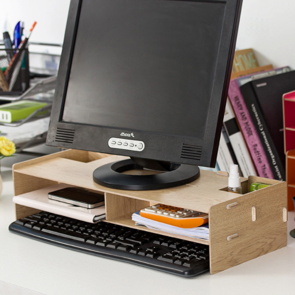 液晶显示器增高架子电脑底座支架托架桌面键盘架