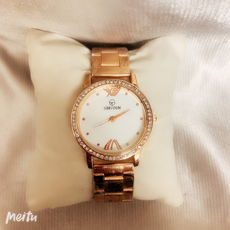 女士钻表 欧韩爆款 欧美爆款 女表钢带表手表一件代发