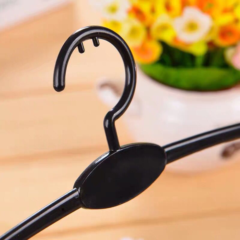 内衣店专用衣架塑料挂睡衣衣架文胸架软胶防滑多功能内衣内裤夹子细节图