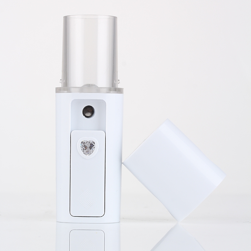 Nano Spray Girls' Face Steaming and Humidifying Beauty Device with Mirror Portable Winter Hydrating and Moisturizing Device Specification image