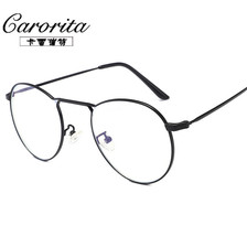 清仓款平光镜成人男女士文艺复古金属眼镜框架近视眼镜批发8803