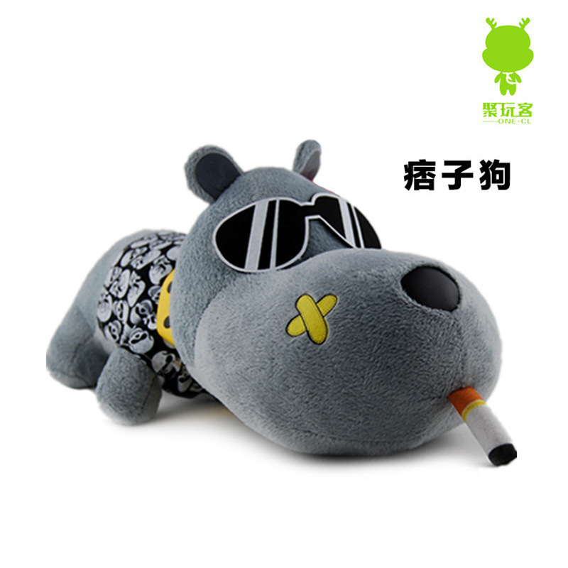 聚玩客汽车竹炭狗 20款车载除味剂车载活性竹炭包竹公仔炭狗摆件细节图