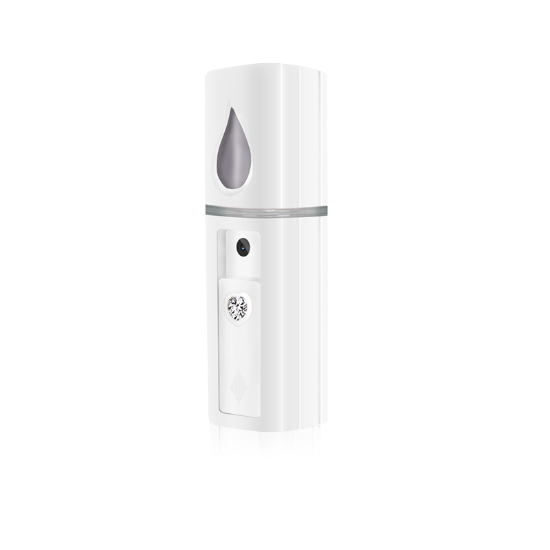 Nano Spray Girls' Face Steaming and Humidifying Beauty Device with Mirror Portable Winter Hydrating and Moisturizing Device Item Picture