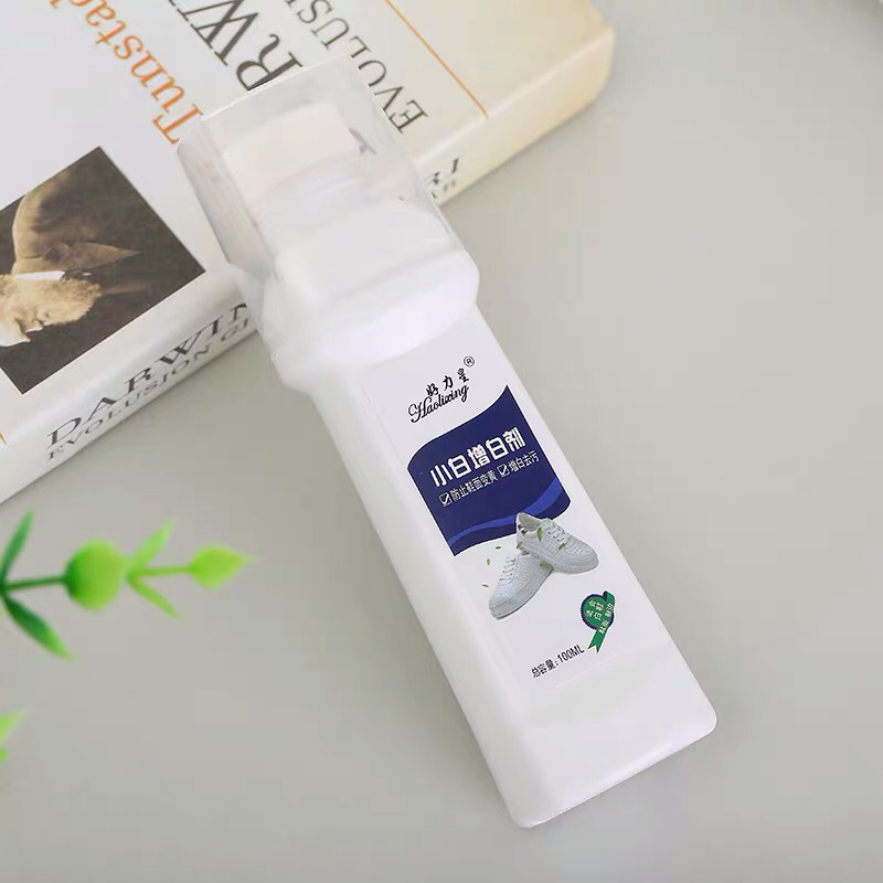 抖音爆款小白鞋神器擦鞋去污除黄清洁剂 运动刷白鞋增白产品图