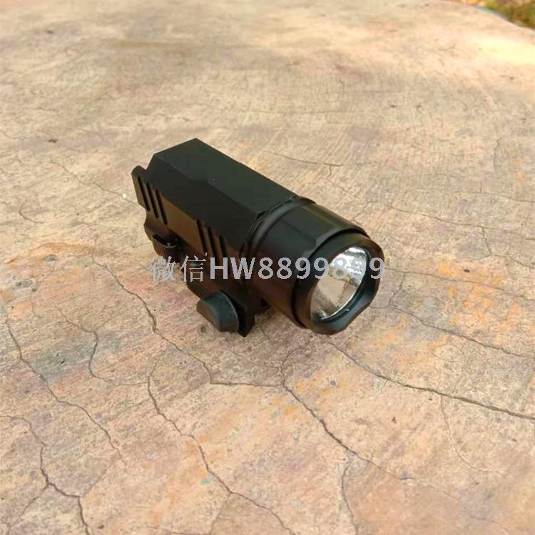 Water bomb pistol hanging under the flashlight comes with card slot flashlight