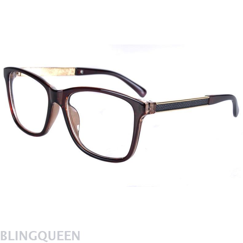 Factory direct selling fashion casual men and women glasses frame outdoor retro nearsighted flat lens 613 thumbnail