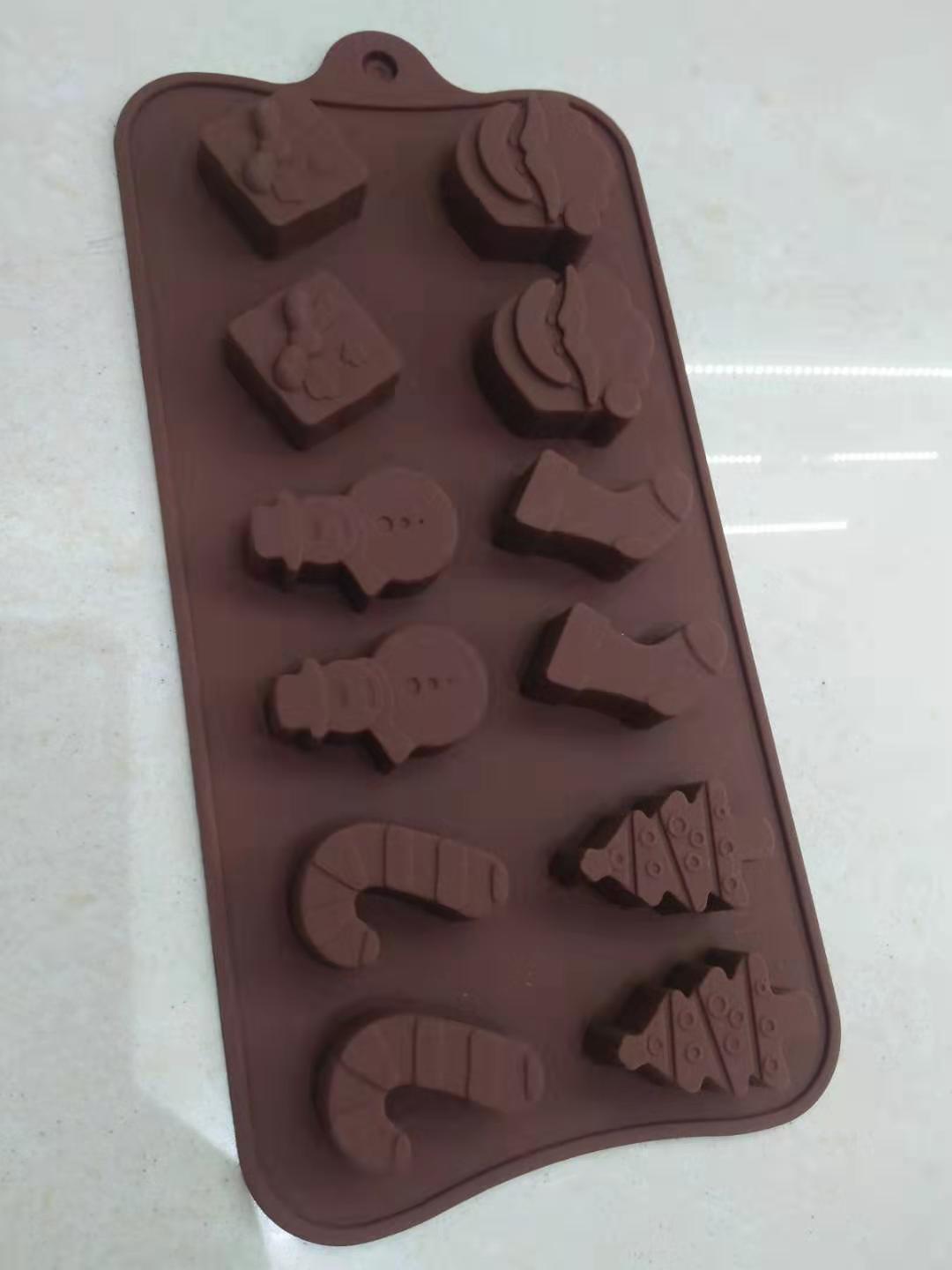 Chocolate mold silicone mold silicone ice lattice food grade silicone chocolate mold shape selection thumbnail