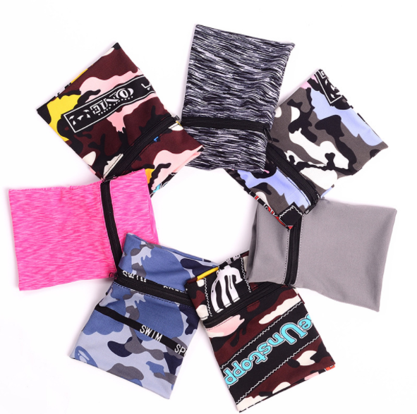 Wrist bag can hold mobile phone 4-6 inch perspiration breathable